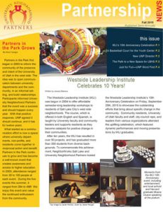 Newsletter Fall 2015